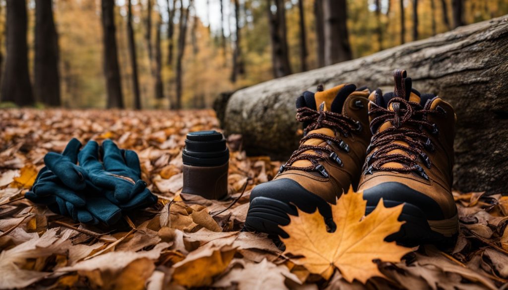 autumn walking preparation